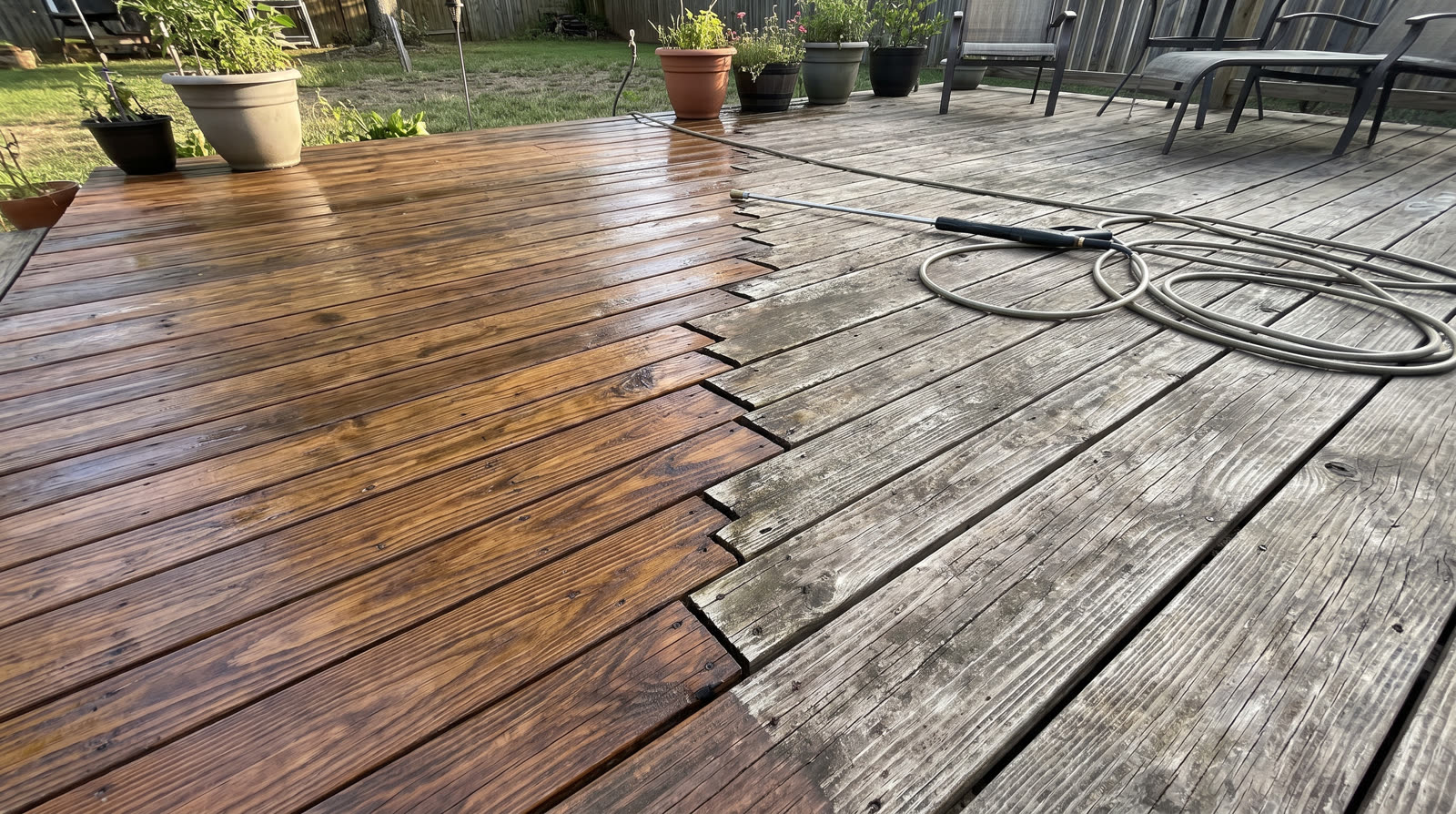 Deck & Fence Washing — Eagle Revolution Power Washing